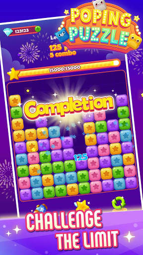 Poping Puzzle - Let's go! screenshot 2