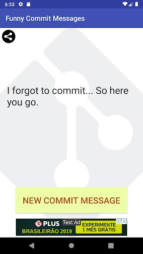 Funny Git Commit Messages 1 تصوير الشاشة