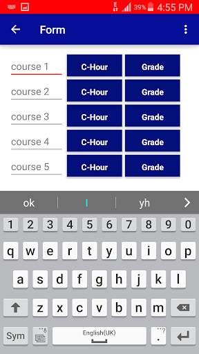 HTU GPA CHECKER screenshot 3