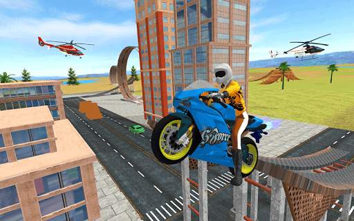 Sports Bike Simulator 3D 2018 screenshot 1