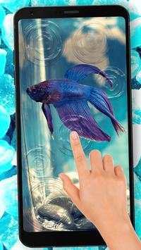 Fish Live Wallpaper: Magic Touch Effect screenshot 2