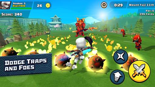 Ninja Golf ™ screenshot 3