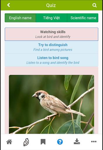 Vietnam Birds स्क्रीनशॉट 5