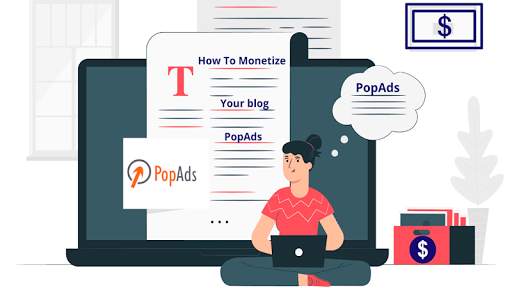 PopAds Ad Network Earn money online स्क्रीनशॉट 1