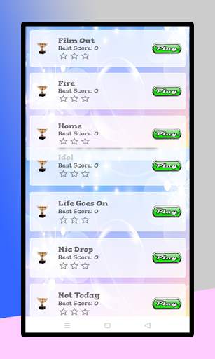 Butter BTS Piano Tiles screenshot 3