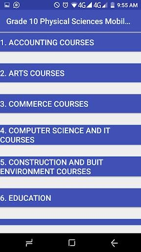 Grade 10 Physical Sciences Mobile Application screenshot 7