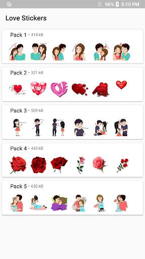 WAStickerApps - Love Stickers for WhatsApp screenshot 6