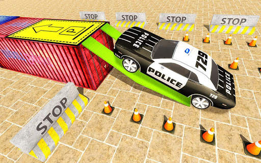 Police Car Parking - Cop games screenshot 2