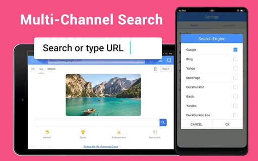 Tezz browser screenshot 3