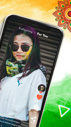 Vidtok - Indian Short Video app 2 تصوير الشاشة