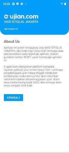 E-Ujian Browser screenshot 3