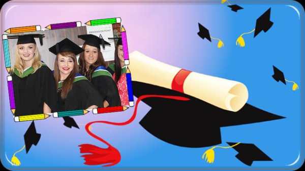 Graduation Photo Frame скриншот 2