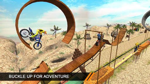 New Bike Stunt Race 3D : Top Motorcycle Games 5 تصوير الشاشة