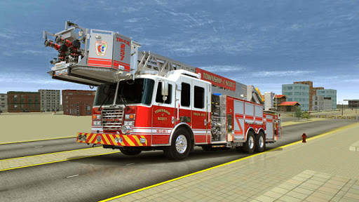City Fire Truck Mission screenshot 2