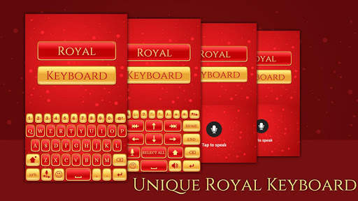 Royal Keyboard Theme स्क्रीनशॉट 2