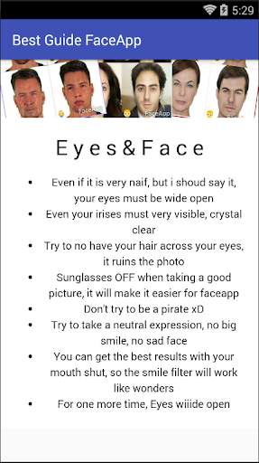 Best Guide for FaceApp screenshot 2
