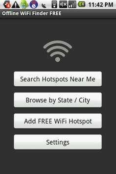 Offline WiFi Finder FREE screenshot 3