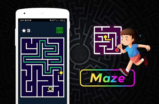 The Maze King : Maze Games Wit screenshot 1