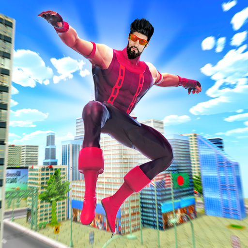 Grand City Mafia Crime - Super Rope Hero Game أيقونة