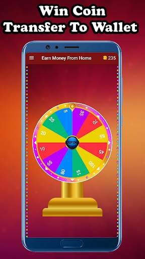 Earn money from home - spin to win स्क्रीनशॉट 3