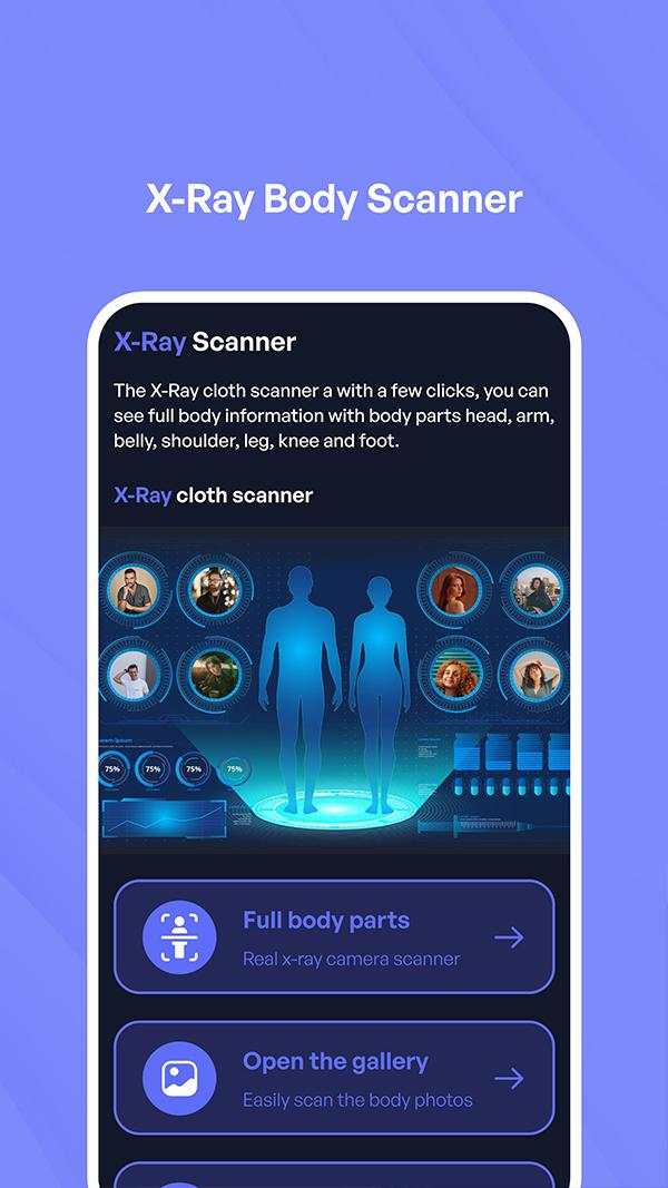 Camera Scanner -Body Simulator screenshot 3