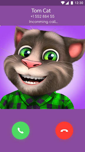 Tom Cat Fake Call-Fake Video Call & Chat with Tom screenshot 2