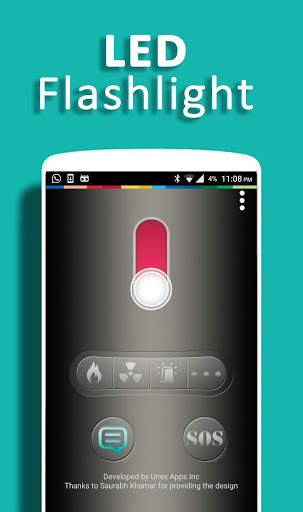 LED Flashlight   SOS screenshot 7