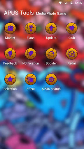 Basketball-APUS Launcher theme 3 تصوير الشاشة