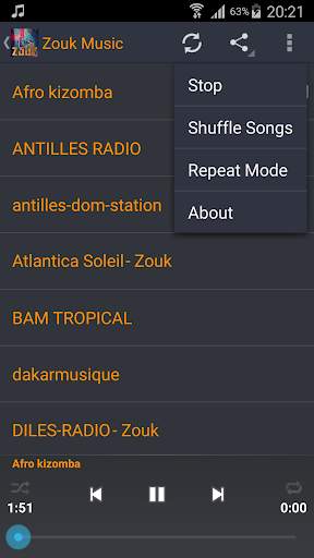 Zouk Music ONLINE screenshot 2