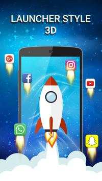 3D Launcher 2018 screenshot 3