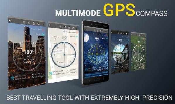 Compass GPS Free-Maps & Direction screenshot 2
