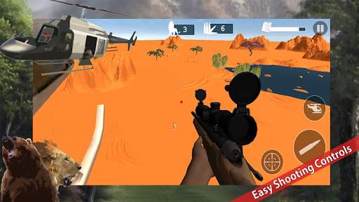 Helicopter Shooting Simulation: Sniper Hunting 3D screenshot 4