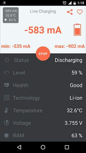 Ampere Charging Meter Pro screenshot 5