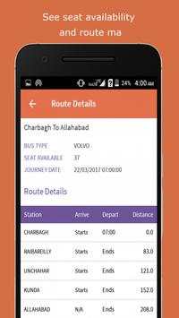 UPSRTC Bus Schedule screenshot 3