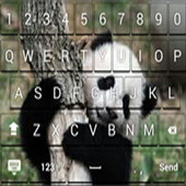 ikon Tema Keyboard Panda Lucu