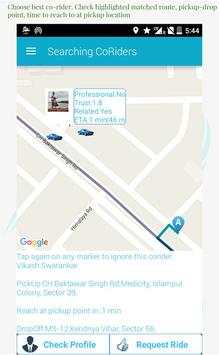 InstaRide,Instant CarPooling screenshot 7