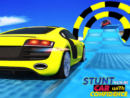 Unlimited Stunt Car - Incredible Flying Car Races screenshot 5