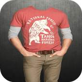Man T-Shirt Photo Montage 1.0