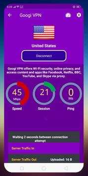 Googi VPN screenshot 2