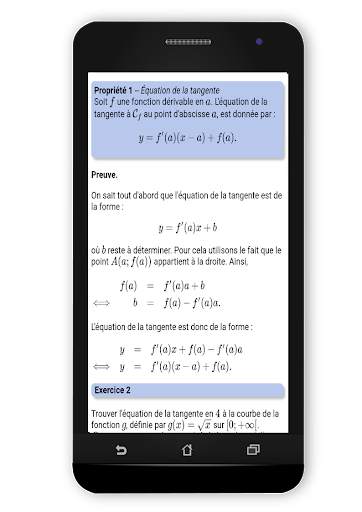 Maths TS : Dérivation screenshot 4
