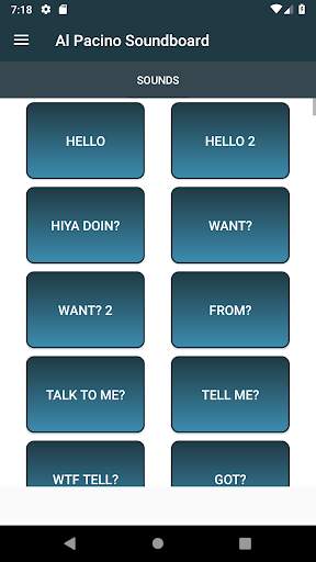 Al Pacino Soundboard screenshot 1