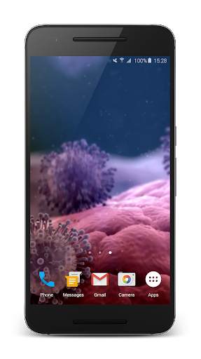 Zika Virus 3D Live Wallpaper screenshot 1