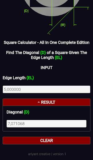 Square Calculator - All In One Complete Edition screenshot 3