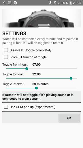 Reconnect Garmin Watch - legacy version screenshot 2