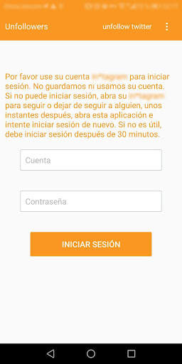 Unfollow Users screenshot 1