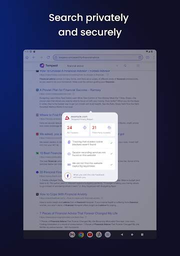 Tempest Secure Web Browser screenshot 10