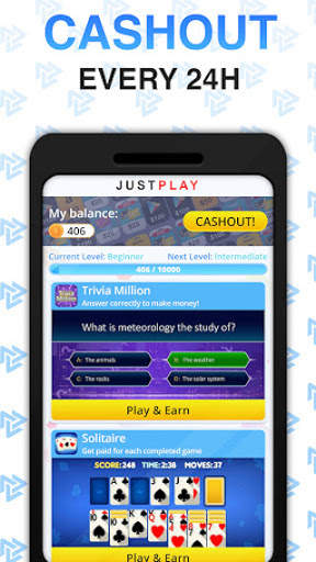 JustPlay - Play, Earn Rewards & Support Charities स्क्रीनशॉट 3