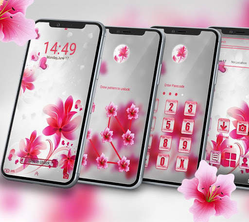 Soft Flower Launcher Theme screenshot 2