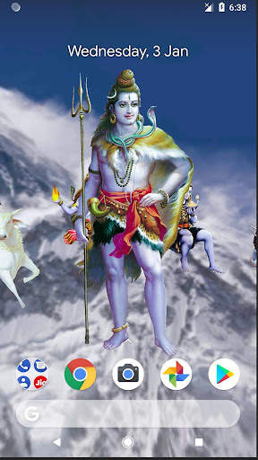 4D Shiva Live Wallpaper screenshot 3