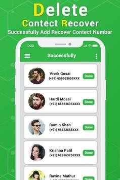Recover deleted contacts скриншот 5